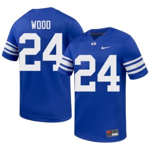 Ethan Wood College Football Cougs #24 2026 Men's Royal Jerseys 554712-703