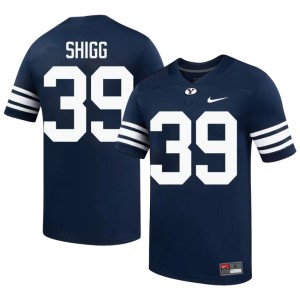 Seth Shigg Men Embroidery #39 The Y Navy College Football Jerseys 389520-504