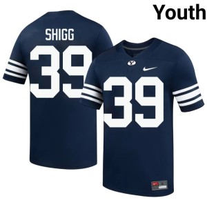 Seth Shigg Navy The Cougars Youth #39 2026-27 College Football Jersey 633809-133